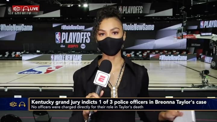 ESPN’s Malika Andrews Shows Incredible Poise Discussing Breonna Taylor Ruling on ‘SportsCenter’