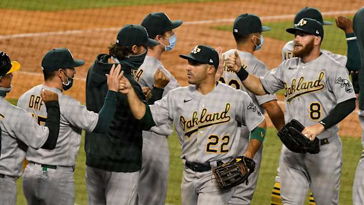 Laureano's Slump-Breaking Night Carries Athletics into Second Seed in AL Playoff Race Laureano's Slump-Breaking Night Carries Athletics into Second Seed in AL Playoff Race