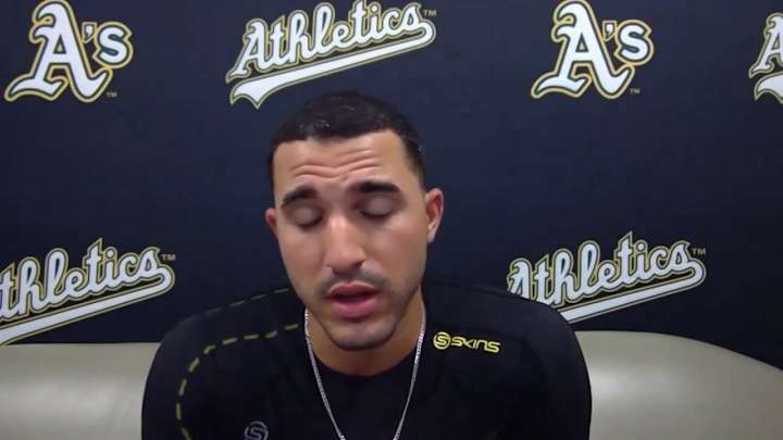 Laureano Felt 'I Just Had to Say Something' When He Fired Up Athletics in the Dugout