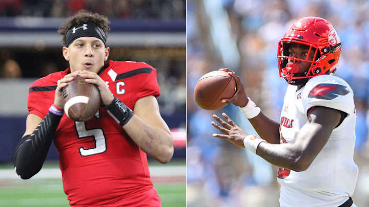 Revisiting Lamar Jackson and Patrick Mahomes as Draft Prospects Before Their MNF Showdown