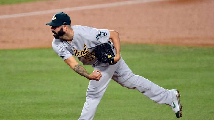 Luzardo Pitches Three Innings of Relief in Loss to Dodgers as Athletics `Keep Options Open'