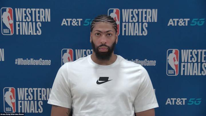 Frank Vogel Says Anthony Davis [Ankle] Is 'Good To Go' For Game 5 Of Western Conference Finals