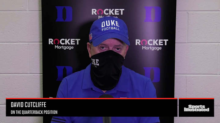 Change at Duke Quarterback? David Cutcliffe Addresses the Position
