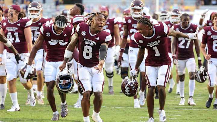 Mississippi State Debuts on Top 10 After Pulling Off Upset in Death Valley