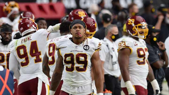 Chase Young Leaves Sunday's Game with Groin Injury