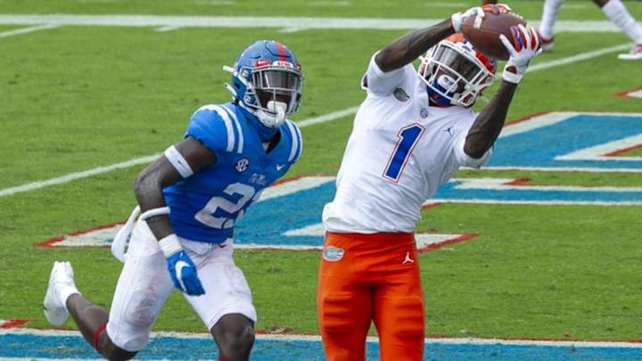 Gators Senior Receiver Kadarius Toney Shows off Evolution vs. Ole Miss
