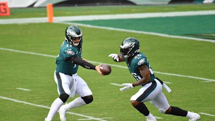 What happened to Miles Sanders' Pass-Game Production?