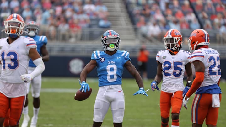 Can He Do It? Lane Kiffin Wants Elijah Moore to 'Shatter' the Ole Miss Receptions Record