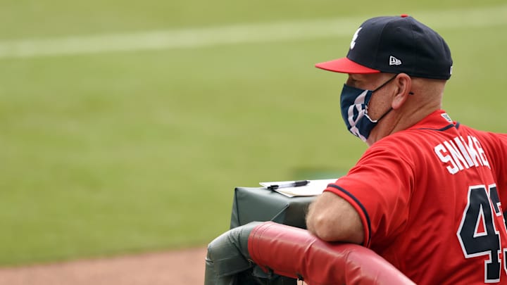 Brian Snitker previews the Braves - Reds Series
