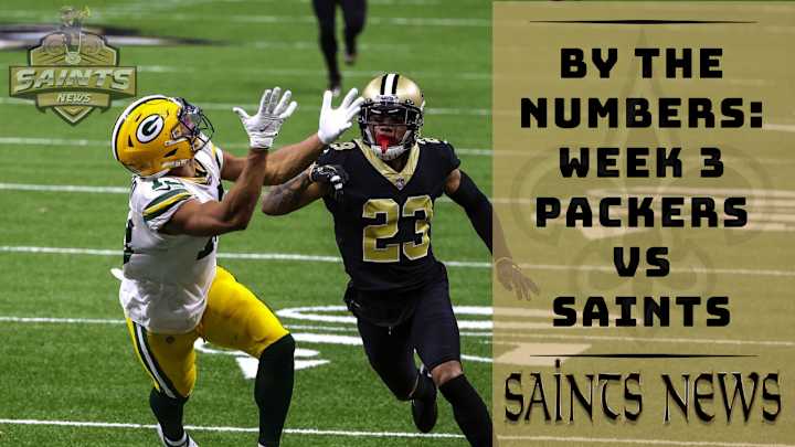 By the Numbers: Packers vs. Saints in Week 3