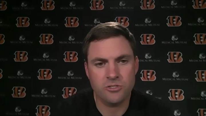 Watch: Zac Taylor on the Bengals offensive line, his play calling, Joe Burrow and more Watch: Zac Taylor on the Bengals offensive line, his play calling, Joe Burrow and more