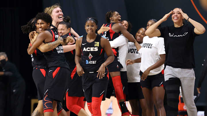Aces Rally in Second Half vs. Sun to Advance to WNBA Finals