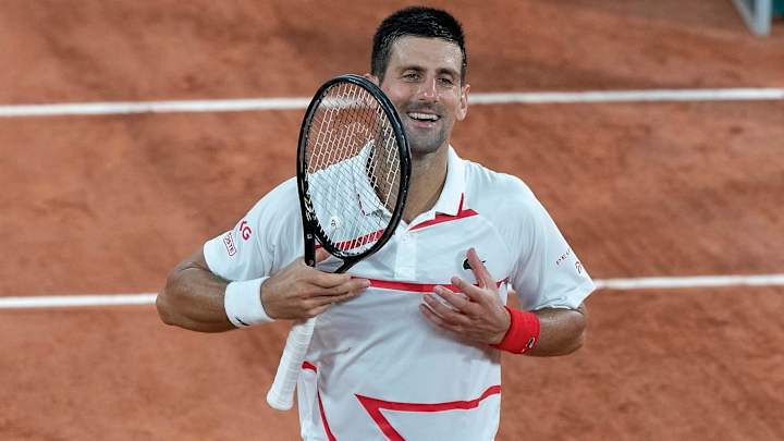 Novak Djokovic Gets First-Round Win at French Open