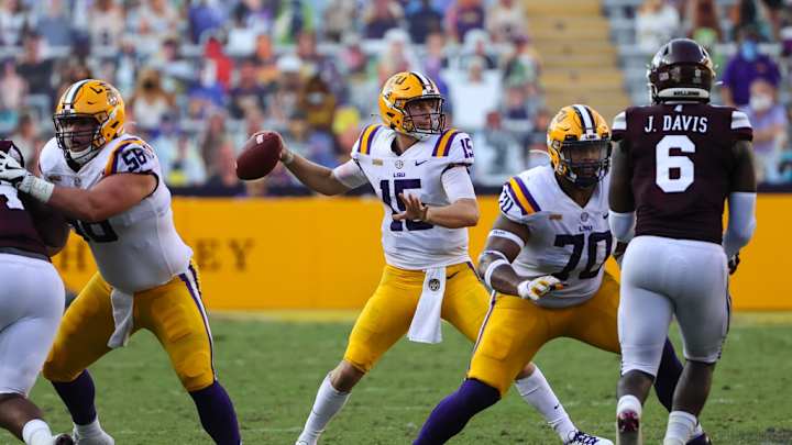 How Myles Brennan and the LSU Offense Can Build Off of Inconsistent Week One Performance