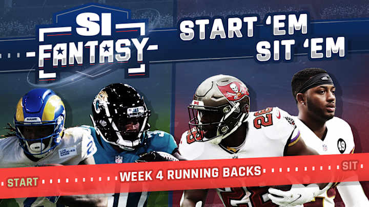 Fantasy Football Start 'Em, Sit 'Em: Week 4 Running Backs