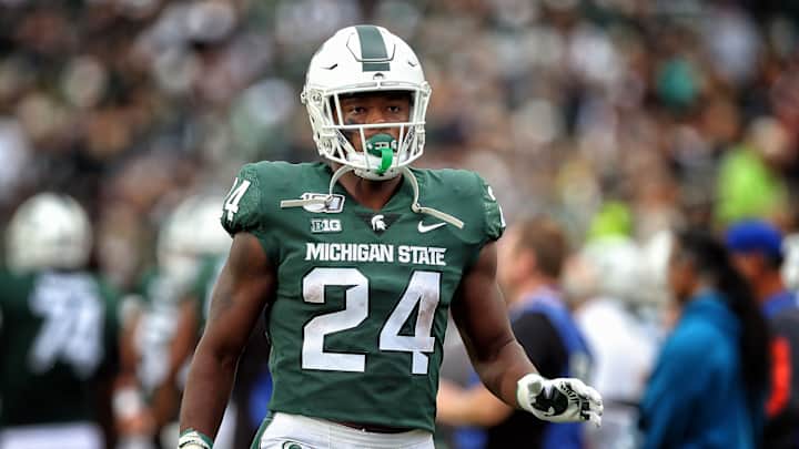 Michigan State RB Elijah Collins Happy Connor Heyward is Back