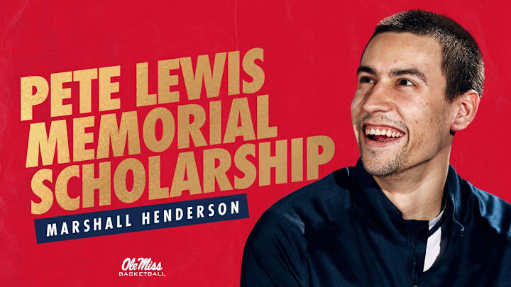 Marshall Henderson Named Recipient of Pete Lewis Memorial Scholarship