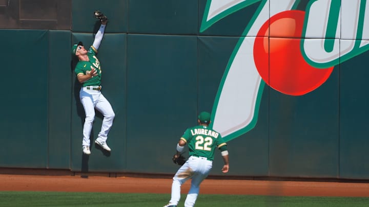 On a Backs-To-The-Wall Day, Canha Saves Athletics With Catch Up Against the Wall