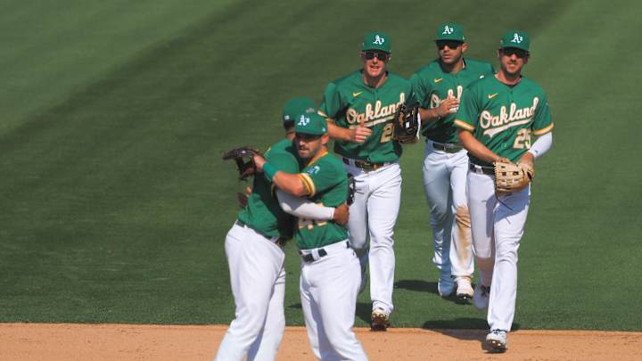Olson, Semien, Davis Help Athletics Offense Get Back on its Feet as A's Finally Win One