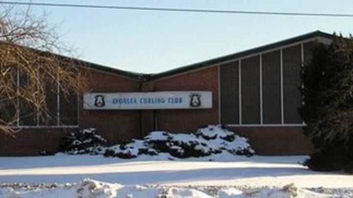 Avonlea curling club doors shuttered