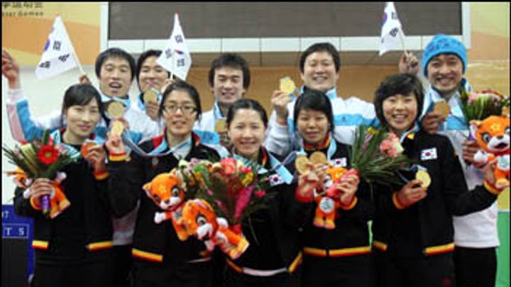 Korea wins Asian Games