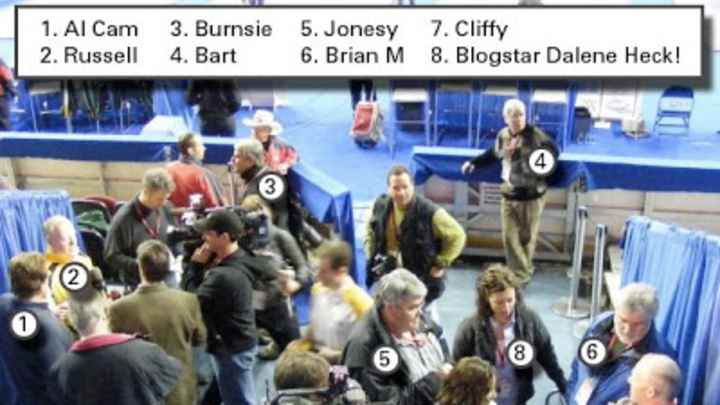 Brier: Media scrumming