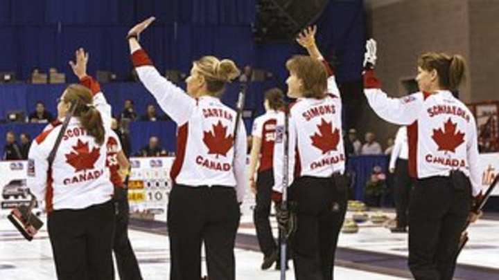 World curling: Canada joins final four