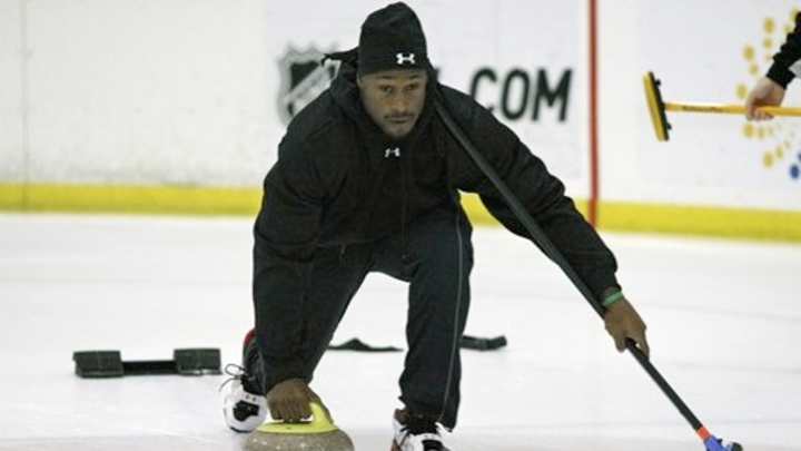 NFL star an Honorary Olympic Curling Captain