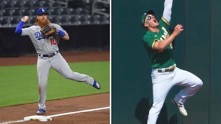 ESPN Interviewed Justin Turner and Mark Canha Live on Air While They Played Defense