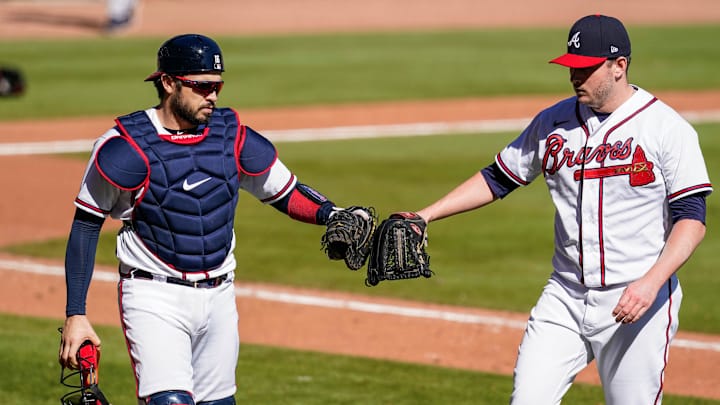 Braves pitching came through in game one