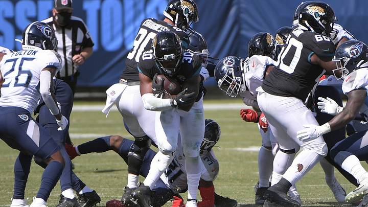 Don't Go Backward: James Robinson Lays Out Keys to Jaguars' Rushing Efficiency Don't Go Backward: James Robinson Lays Out Keys to Jaguars' Rushing Efficiency