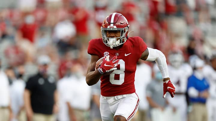 When Alabama Needed Its No. 3 Receiver, John Metchie Answered the Call When Alabama Needed Its No. 3 Receiver, John Metchie Answered the Call