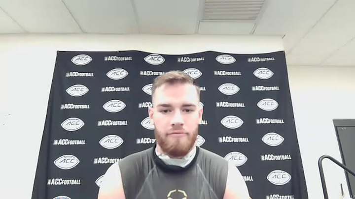 Devin Leary's postgame press conference