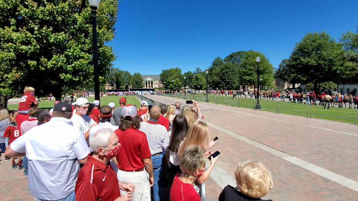 Video: Alabama's Socially-Distanced Walk of Champions Video: Alabama's Socially-Distanced Walk of Champions
