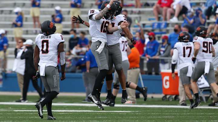 Cowboys See Big Jump in Rankings After Big Win Over KU and Several Top-25 Upsets Cowboys See Big Jump in Rankings After Big Win Over KU and Several Top-25 Upsets