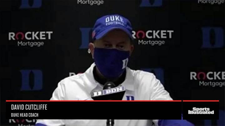 David Cutcliffe: It’s Hard for Me Not to Get Really Angry at Myself David Cutcliffe: It’s Hard for Me Not to Get Really Angry at Myself