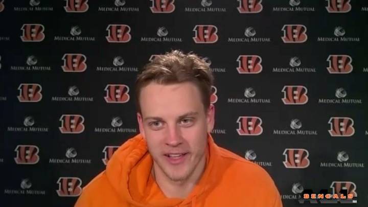 Watch: Joe Burrow discusses first career win, the offensive line, his historic start, Zac Taylor and more