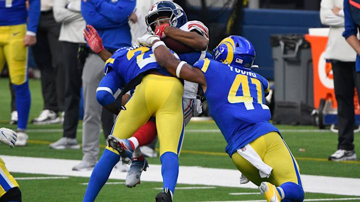 Family rift spills onto field between Rams CB Jalen Ramsey, Giants WR Golden Tate