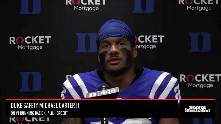 Michael Carter II's Message to the Duke Team Michael Carter II's Message to the Duke Team