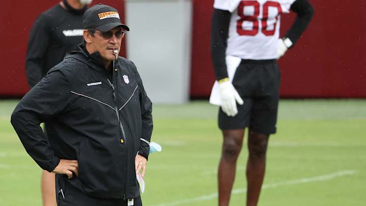 Washington's Ron Rivera: 'By No Means' Are We Giving Up on Dwayne Haskins