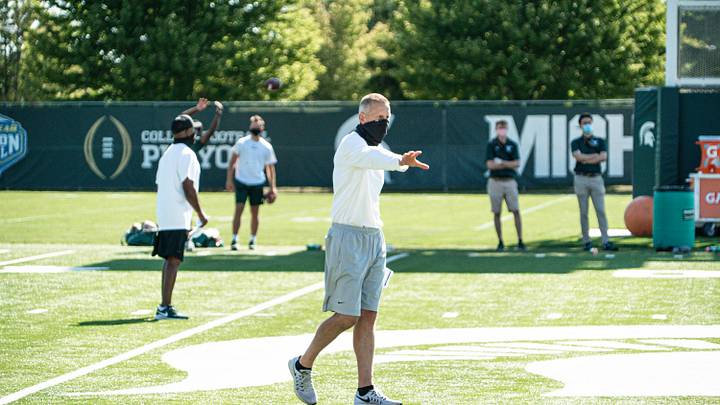 Jay Johnson Talks Tight End Production at Michigan State