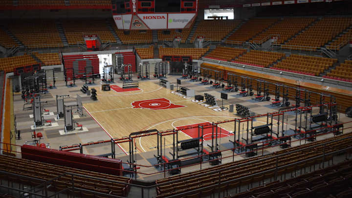 Ohio State Athletics Converts St. John Arena into Strength Training Center