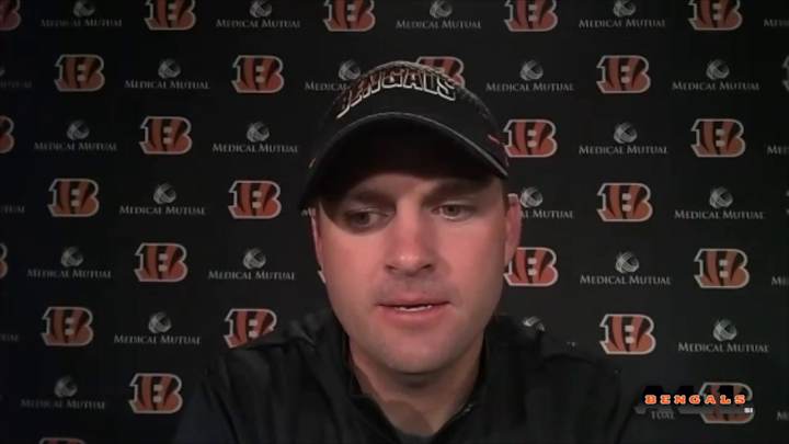 Watch: Zac Taylor on A.J. Green, the Offensive Line and Geno Atkins' Health Watch: Zac Taylor on A.J. Green, the Offensive Line and Geno Atkins' Health