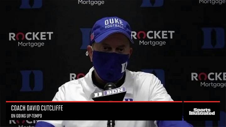 David Cutcliffe Discusses Duke's Up-Tempo Offense David Cutcliffe Discusses Duke's Up-Tempo Offense