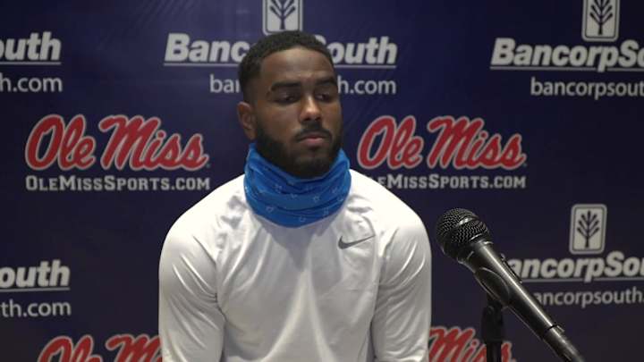 WATCH: Elijah Moore Speaks to Media After Another Huge Week