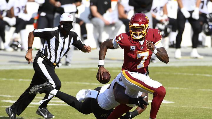 Haskins In At QB In Place Of Alex Smith For Washington At Niners