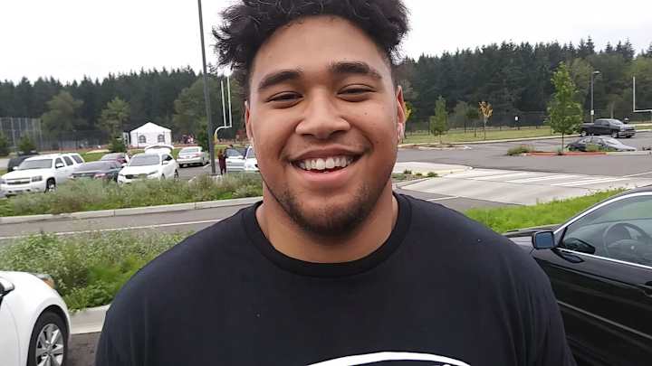 Out of Tuimoloau's Shadow, Eastside Catholic's Taumoepeau Impresses at Recruiting Event