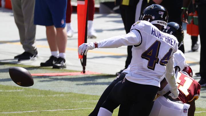 Ravens Cornerback Marlon Humprhey Misses Practice With An 'Illness' Ravens Cornerback Marlon Humprhey Misses Practice With An 'Illness'