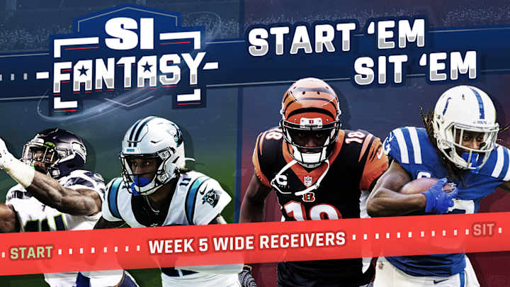 Fantasy Football Start 'Em, Sit 'Em: Week 5 Wide Receivers