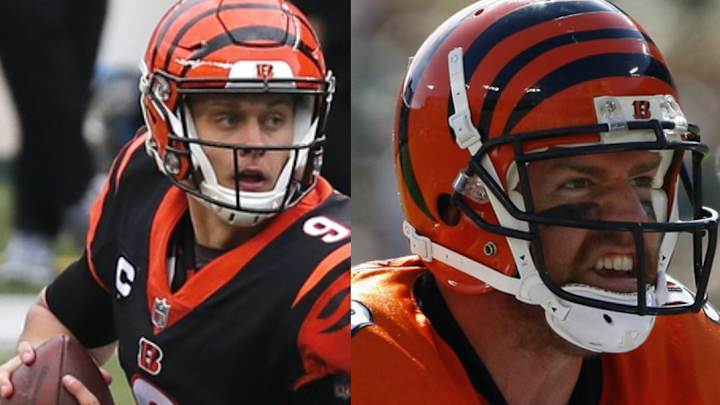 Carson Palmer Praises Joe Burrow, Takes Glass Half Full Approach With Knee Injury Carson Palmer Praises Joe Burrow, Takes Glass Half Full Approach With Knee Injury